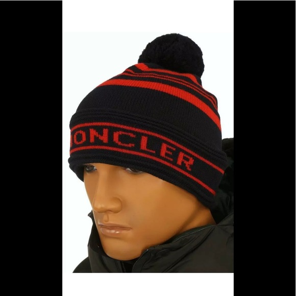 NEW Auth.MONCLER Hat/beanie w/GLOVES/mittens ITALY - Picture 6 of 16